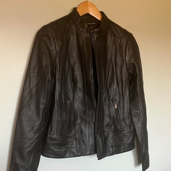 Wilsons Leather Black Leather Jacket - Picture 6 of 7